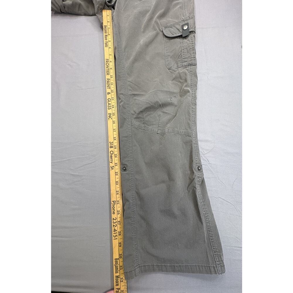 KUHL Born In The Mountain Roll Up Hiking Pants Women’s Size 12 Reg Gray Outdoor - Picture 9 of 12